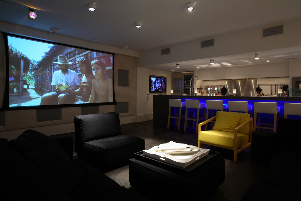 Home Theater + Bar